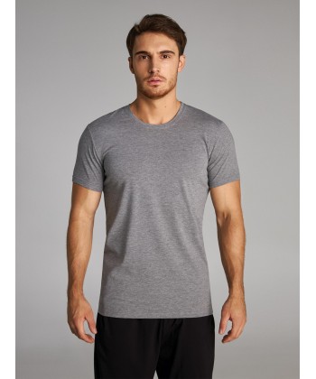 Сіра чоловіча футболка з бавовни (S-3XL) MSH 002/003